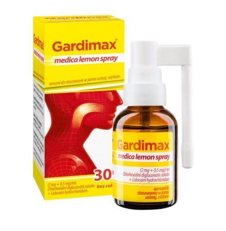 Gardimax medica lemon spray 30 ml