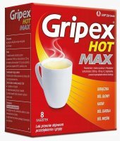 Gripex Hot Max 8 saszetek