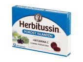 Herbitussin Porost Islandzk + Witamina C 12 pastyl.