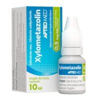 Xylometazolin APTEO MED 0,5 mg/ml  krople do nosa 10ml