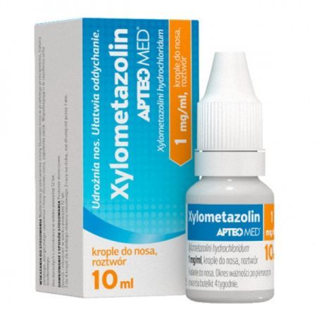 Xylometazolin APTEO MED aerozol do nosa