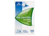 Nicorette Icy White Gum  2 mg