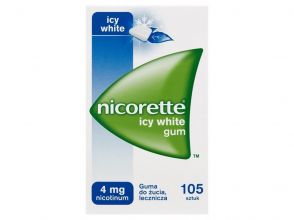 Nicorette Icy White Gum  4 mg