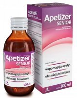 Apetizer Senior Syrop malinowo-porzeczkowy 100 ml