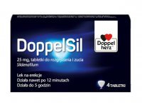 DoppelSil tablletki do rozgryzania i żucia 25mg 4 tabletki