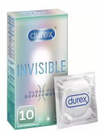 DUREX INVISIBLE CLOSE FIT Prezerwatywy 10 sztuk