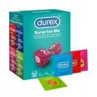 DUREX SURPRISE ME Prezerwatywy 40 sztuk