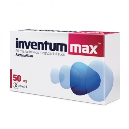 Inventum Max tabletki do rozgryzania i żucia 0,05g 2 szt.