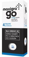 Maxigra Go 25 mg 4 tabletki