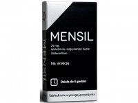 Mensil 25 mg 4 tabletki do rozgryzania i żucia