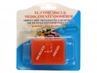 Kasetka do dawkowania leków EL-COMP Mini 2 dawkowania  KD2-A