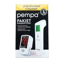 PEMPA Pakiet diagnostyczny Pulsoksymetr+termometr