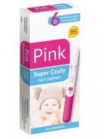 Test ciążowy Pink Strumieniowy Super Czuły 1 sztuka