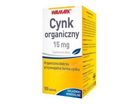 Cynk Walmark tabl. 0,015 g 100 tabl.