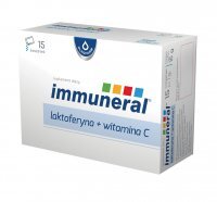 OLEOFARM Immuneral Laktoferyna + Witamina C 15 saszetek