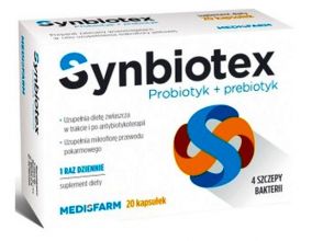 Synbiotex 20 kapsułek