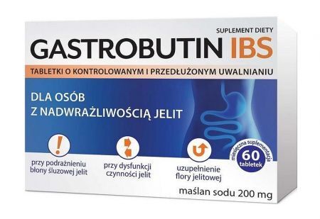 Gastrobutin IBS 0,2 g 60 tabletek