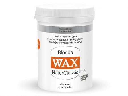 WAX PILOMAX NaturClassic Blonde Maska regenerująca do włosow jasnych 240 ml