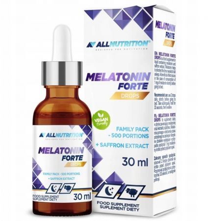 ALLNUTRITION Melatonina forte krople 30ml