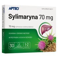 Sylimaryna 70 mg APTEO 30 tabletek powlekanych