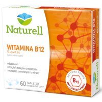 NATURELL Witamina B12 60 tabletek do ssania