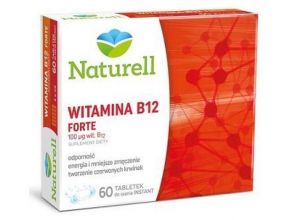 NATURELL Witamina B12 60 tabletek do ssania