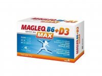 Magleq B6 Max +D3 45 tabletek