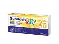SundovitD3+Mg+K2+B6 30 tabletek