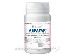 Aspafar Farmapol tabl. 0,017g+0,054g 50tab