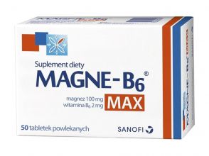 Magne-B6 Max tabl. 50 tabl. (blister)