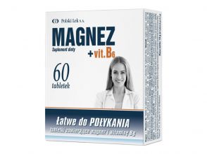 Magnez +Vit.B6 tabl. 60 tab.Polski lek
