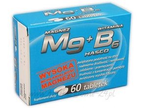 Mg magnez+wit.B6 HASCO tabl. 60 tabl.