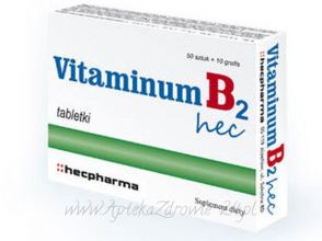 Vitaminum B 2 Hec tabl. 60tabl.