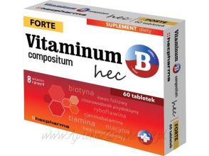 Vitaminum B compositum Hec Forte tabl. 60t