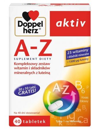Doppelherz Aktiv A-Z RETARD 40 tabletek