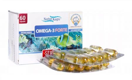 Naturkaps Omega-3 Forte 1g 60 kapsułek