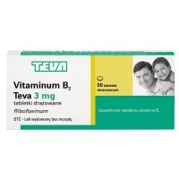 TEVA Vitaminum B2 50 tabletek