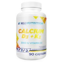 ALLNUTRITION Calcium D3+K2 90 kapsułek