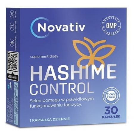 Novativ Hashime Control 30 kapsułek