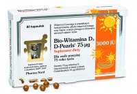 PHARMA NORD Bio-Witamina D3 D-Pearls 75 µg 80 kapsułek