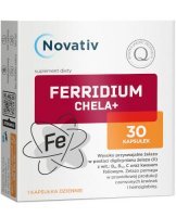 Novativ Ferridium Chela+ 30 kapsułek