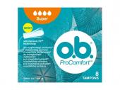 O.B. ProComfort Super tampony higieniczne 8 sztuk