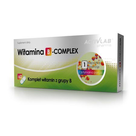 Witamina B-COMPLEX Activlab Pharma 60 kapsułek