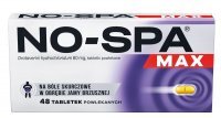 NO-SPA MAX 0,08 g 48 tabletek