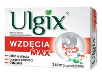 Ulgix Wzdęcia Max 240 mg 15 kapsułek