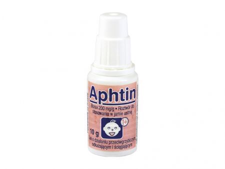 Aphtin 200 mg/g roztwór do stosowania w jamie ustnej 10 g