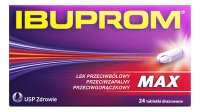Ibuprom Max 400 mg tabletki drażowane 24 sztuki