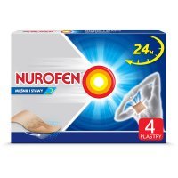 Nurofen Mięśnie i Stawy 200 mg plaster leczniczy 4 szt.