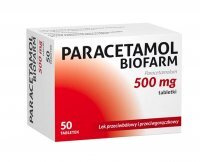 Paracetamol Biofarm 0,5 g 50 tabletek