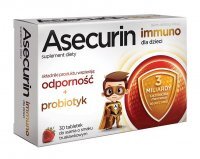 Asecurin Immuno dla dzieci 30 tabletek do ssania